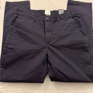 H&M Men's Dark Navy Chino Pants